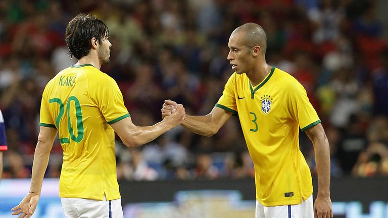 Kaka and Miranda: 