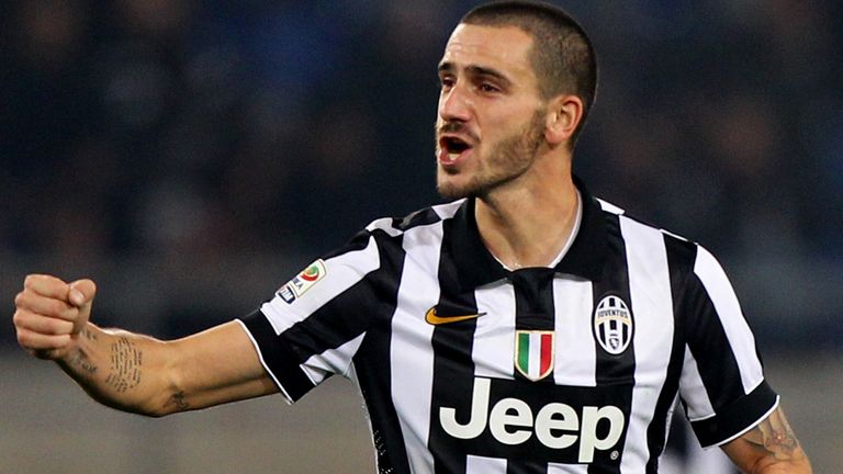 Leonardo Bonucci of Juventus celebrates