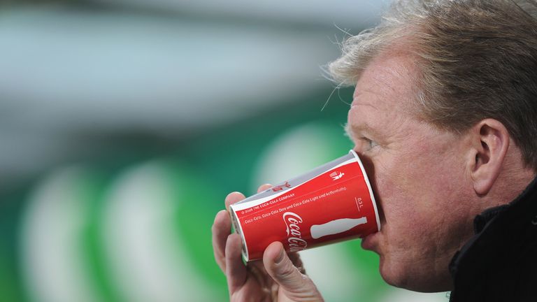 Steve McClaren, head coach of VfL Wolfsburg on December 22, 2010