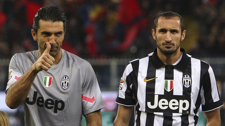 Gianluigi Buffon and Giorgio Chiellini: Extended deals with Juventus