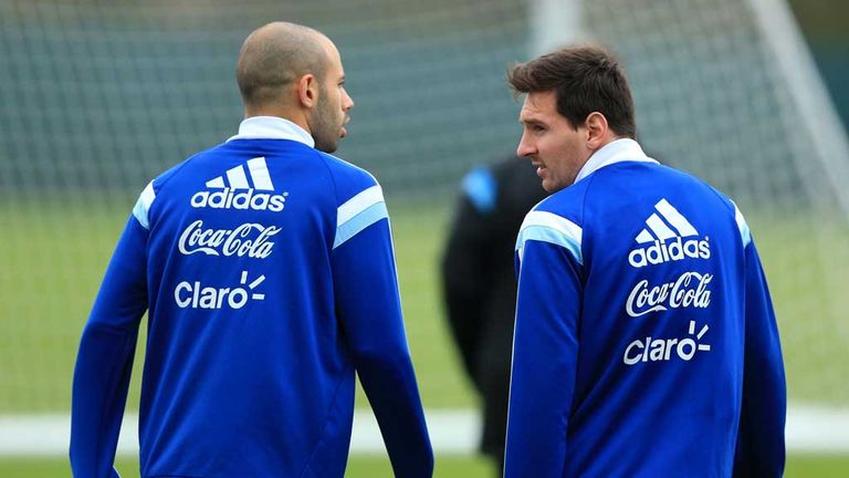 Javier Mascherano, Lio Messi