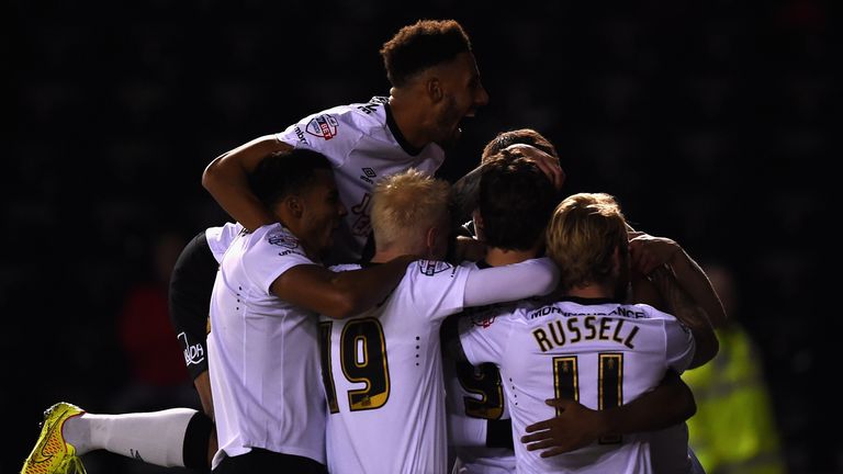 Jordon Ibe of Derby County 