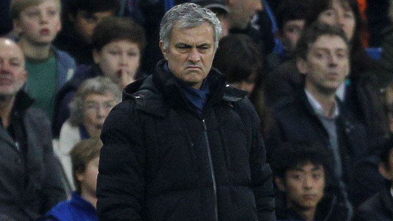 Jose Mourinho was angry at both referees and opposing managers