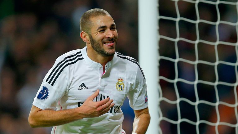 Karim Benzema gave Real Madrid the advantage