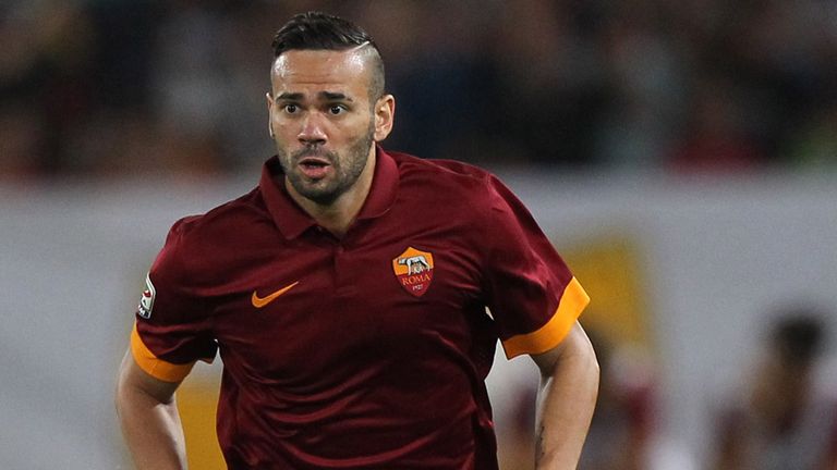 ROME, ITALY - AUGUST 19:  Leandro Castan of AS Roma in action during the pre-season friendly match between AS Roma and Fenerbache SK at Stadio Olimpico on 