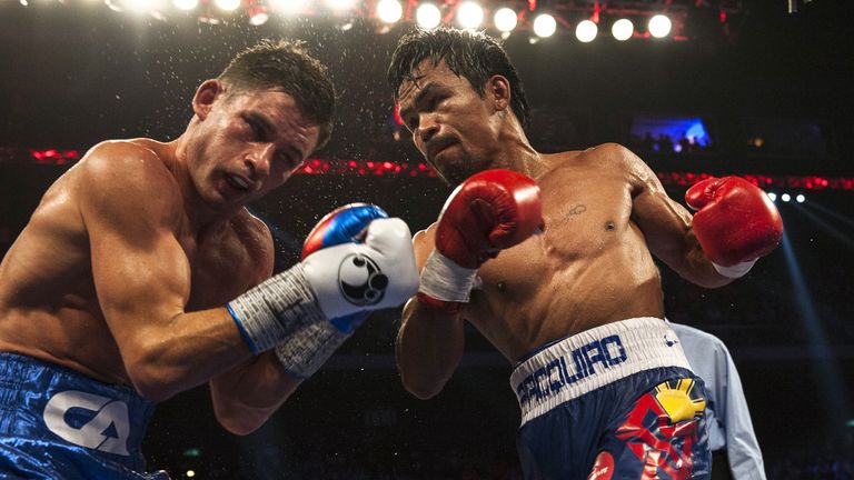 Manny Pacquiao: Targeting Floyd Mayweather after pummelling Chris Algieri