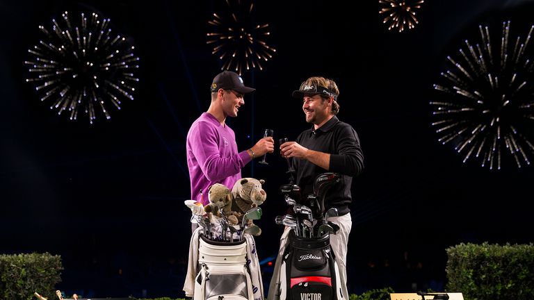 Kaymer and Dubuisson celebrate