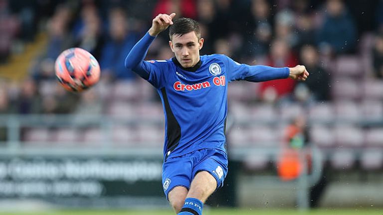 Matthew Lund: The 23-year-old's form with Rochdale has earned him a Northern Ireland call-up. 