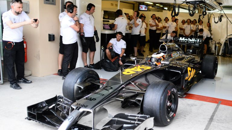 After 22 years apart, McLaren and Honda's relationship officially recommences as Stoffel Vandoorne rolls out in the interim MP4-29 in Abu Dhabi testing