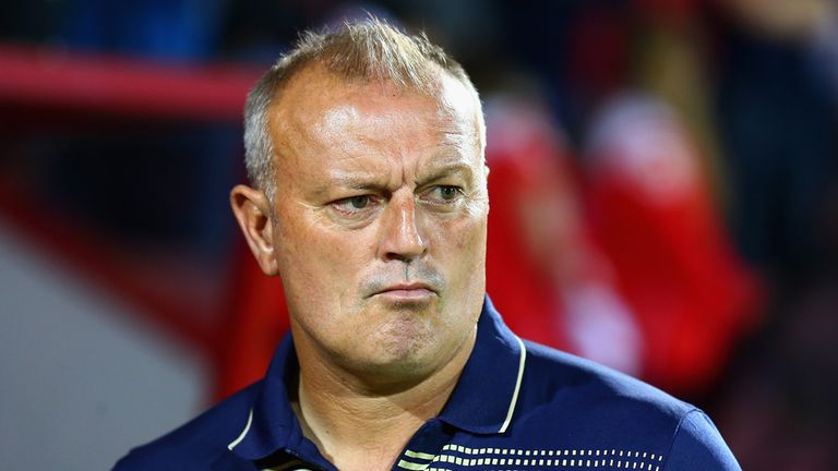 Leeds United caretaker manger Neil Redfearn looks on at the start of the match between AFC Bournemouth and Leeds United September 16 2014