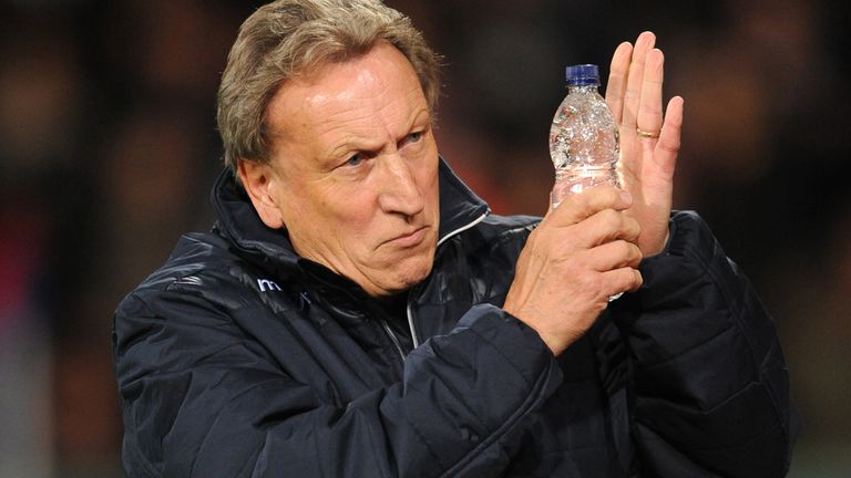 Crystal Palace manager Neil Warnock during the Barclays Premier League match at Selhurst Park, London.