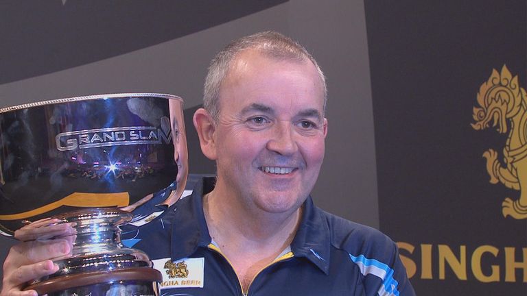 Phil Taylor Grand Slam of Darts trophy