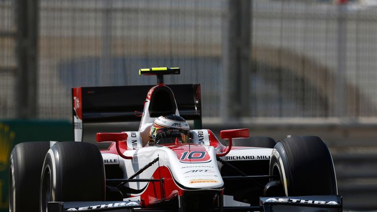 Stoffel Vandoorne: On pole in Abu Dhabi
