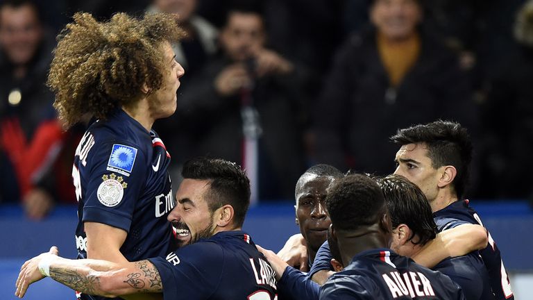 Celebrations for PSG