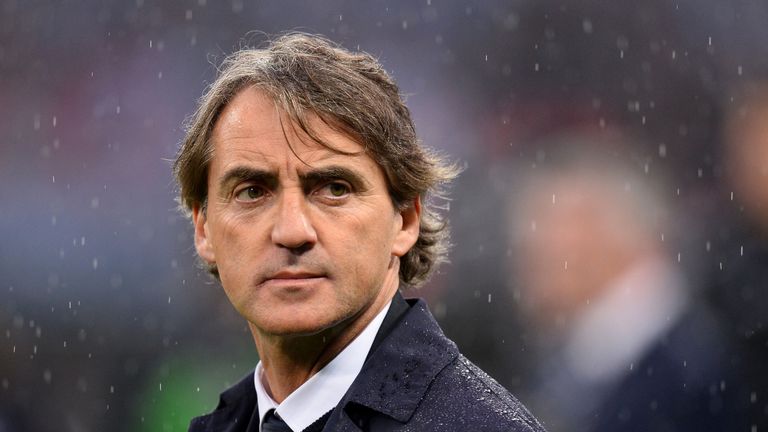Former Manchester City manager Roberto Mancini