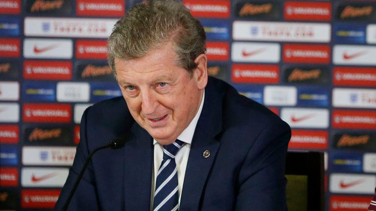 Roy Hodgson during his press conference at Celtic Park, Glasgow, on Monday