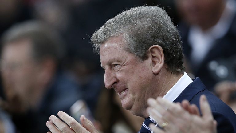 Roy Hodgson: The England manager is very satisfied with his side's position in Group E. 