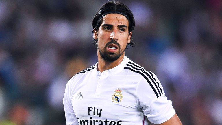 Sami Khedira of Real Madrid 