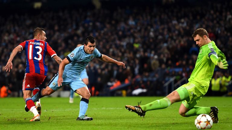 Sergio Aguero Manchester Cityn