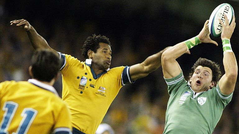 Shane Horgan Ireland Lote Tuqiri Australia 2003 World Cup