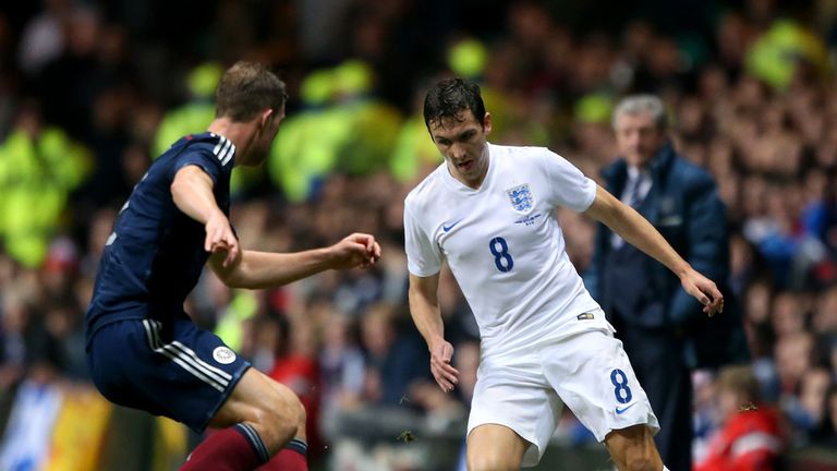 Stewart Downing was looking to take his chance to impress for England