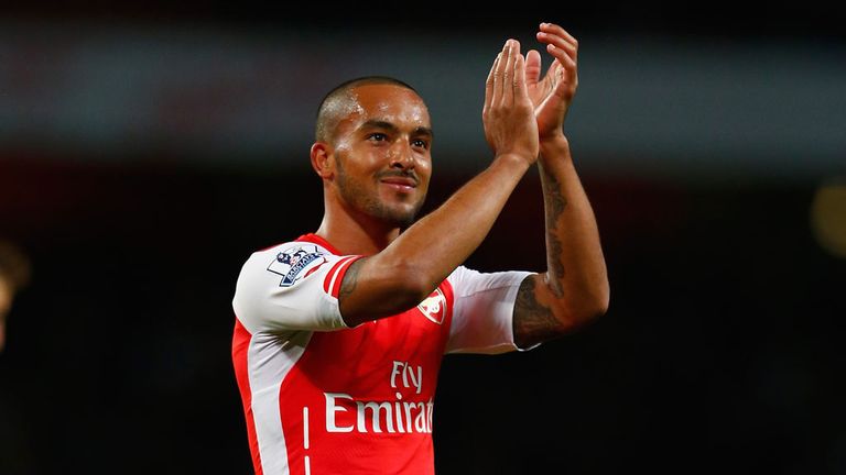 Theo Walcott: Delighted to make his Arsenal comeback