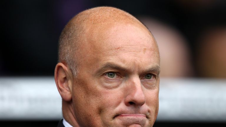 Wigan Athletic manager Uwe Rosler