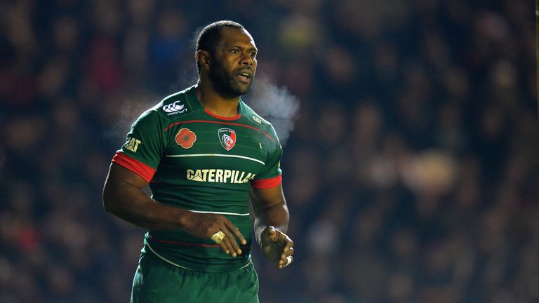 LEICESTER, ENGLAND - NOVEMBER 04:  Vereniki Goneva of Leicester Tigers during the match between Leicester Tigers and Barbarians at Welford Road on November