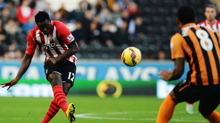 Victor Wanyama: Kept his composure to drill home from 40 yards out 