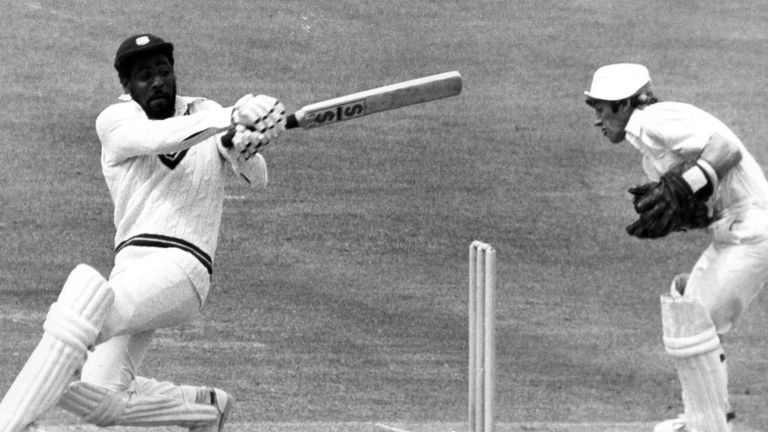 Viv Richards goes on the offensive against England in the 1979 World Cup