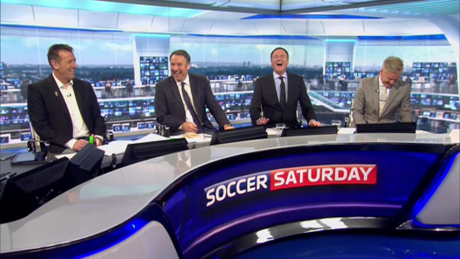 Watch the best bits from the latest edition of Soccer Saturday ...