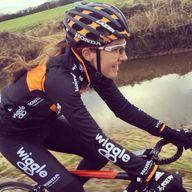 Dani King on her first day back riding on the road (Picture: Twitter)