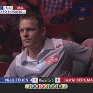 Europe take 6-4 lead in the Mosconi Cup
