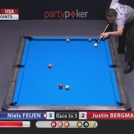 Niels Feijen: Defeated Justin Bergman 5-2 in the final game on day three