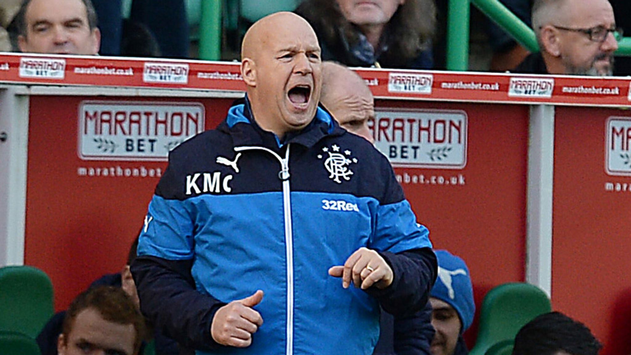 Scottish Premiership Rangers caretaker manager Kenny McDowall offers