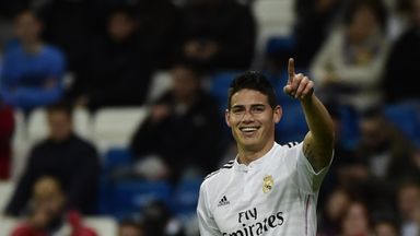 James Rodriguez: Scored twice for Real Madrid