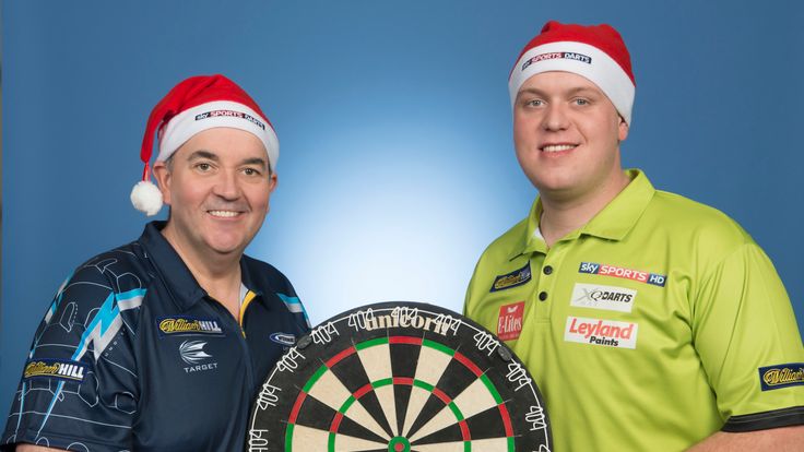 Phil Taylor and Michael van Gerwen are ready for the launch of Sky Sports Darts on December 18