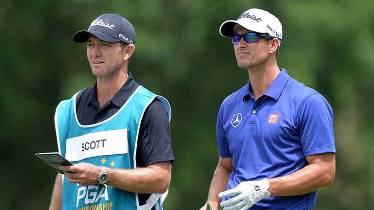 World No 3 Adam Scott hires Mike Kerr as his full-time caddie | Golf ...