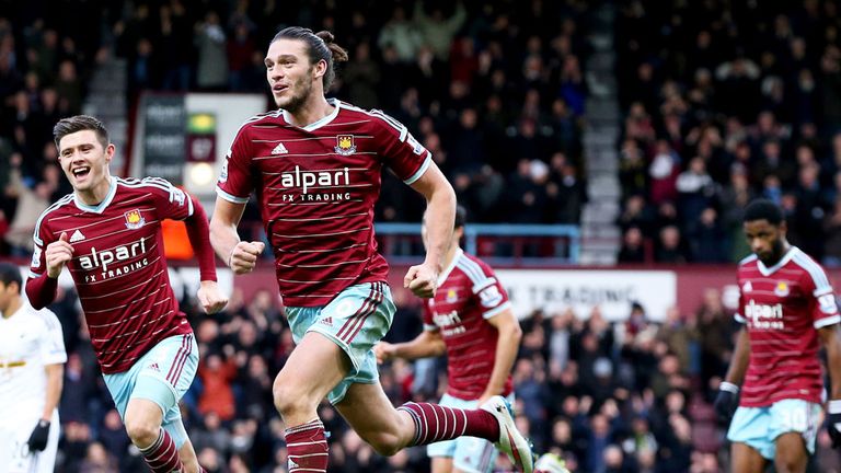 Andy Carroll: Produced a man-of-the-match display against Swansea on Sunday