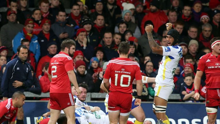 Fritz Lee: Scored Clermont's first try inside 90 seconds 