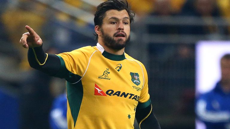 Adam Ashley-Cooper, pictured here playing for Australia against France in November, will be moving to Bordeaux following next year's World Cup