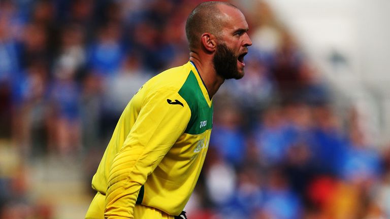Alan Mannus: The St Johnstone keeper has been compared to David Seaman