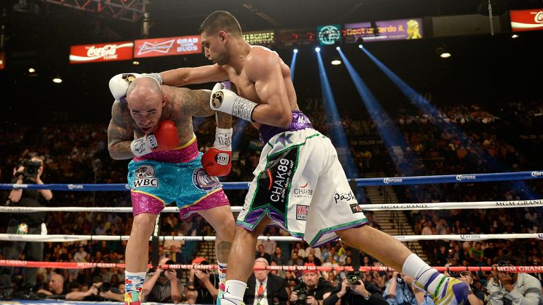 Khan enjoyed success last time out in Vegas, but it hasn't always been plain sailing