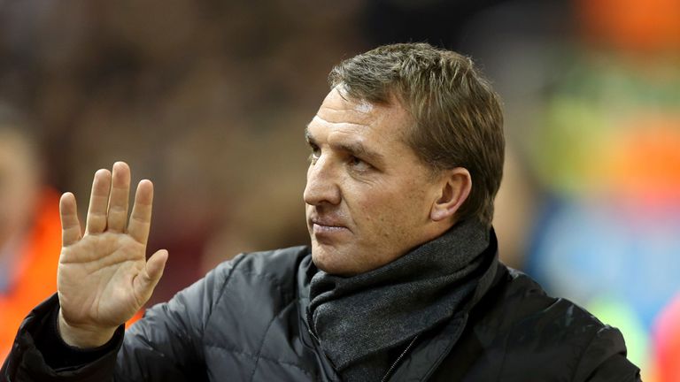 Liverpool manager Brendan Rodgers during the Barclays Premier League match at Anfield, Liverpool. PRESS ASSOCIATION Photo. Picture date: Monday December 29