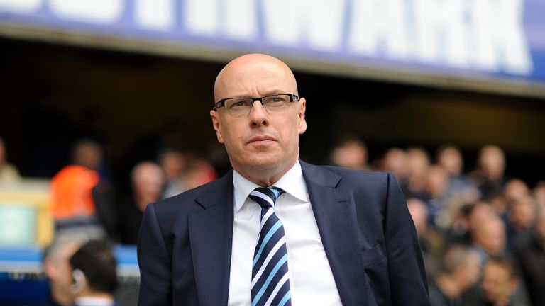 LONDON, ENGLAND - SEPTEMBER 28: Leeds manager Brian McDermott during the Sky Bet Championship match between Millwall and Leeds United at The Den on Septemb