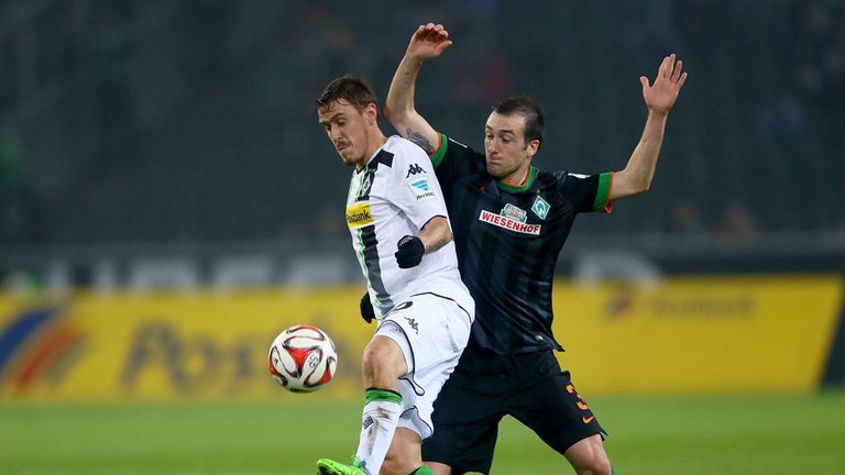 Max Kruse keeps hold of the ball 