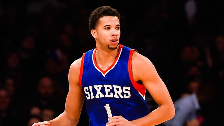 Michael Carter-Williams: The point guard led the  Philadelphia 76ers to victory over the New York Knicks. 