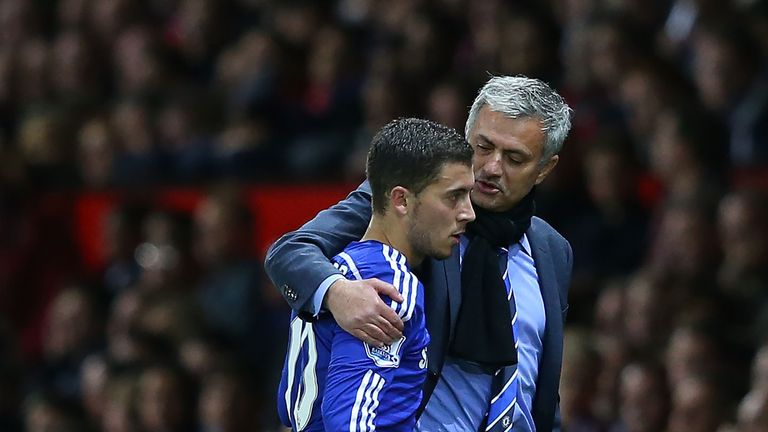 Eden Hazard: Jose Mourinho has tipped the Belgian to become a Chelsea legend. 