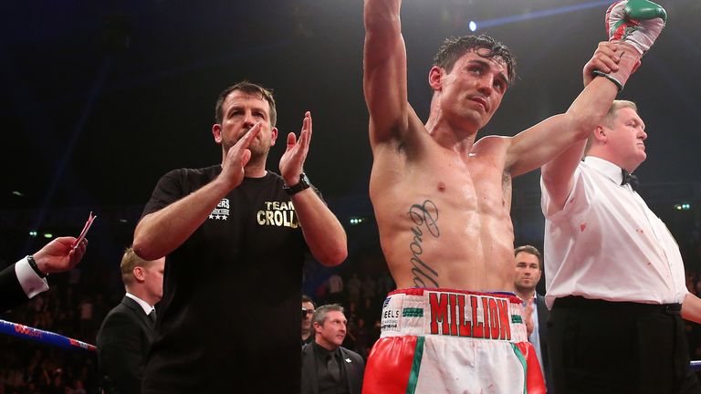 Joe Gallagher and Anthony Crolla