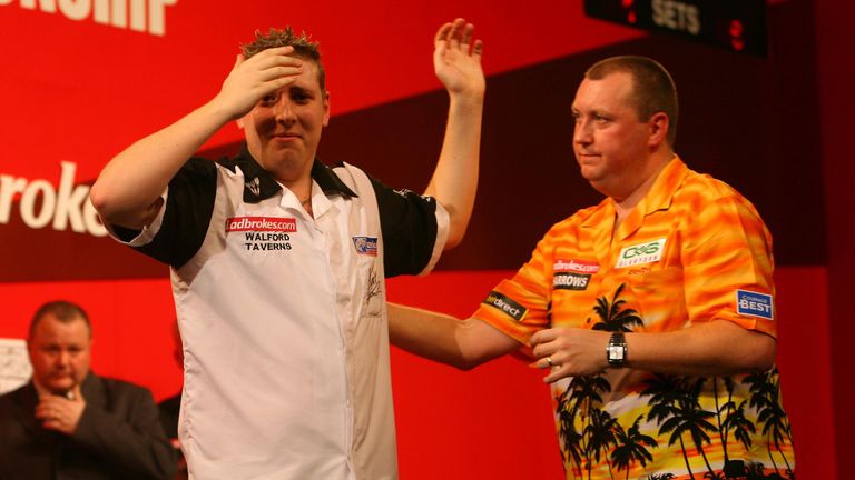 Kirk Shepherd Wayne Mardle 2008 World Darts Championship